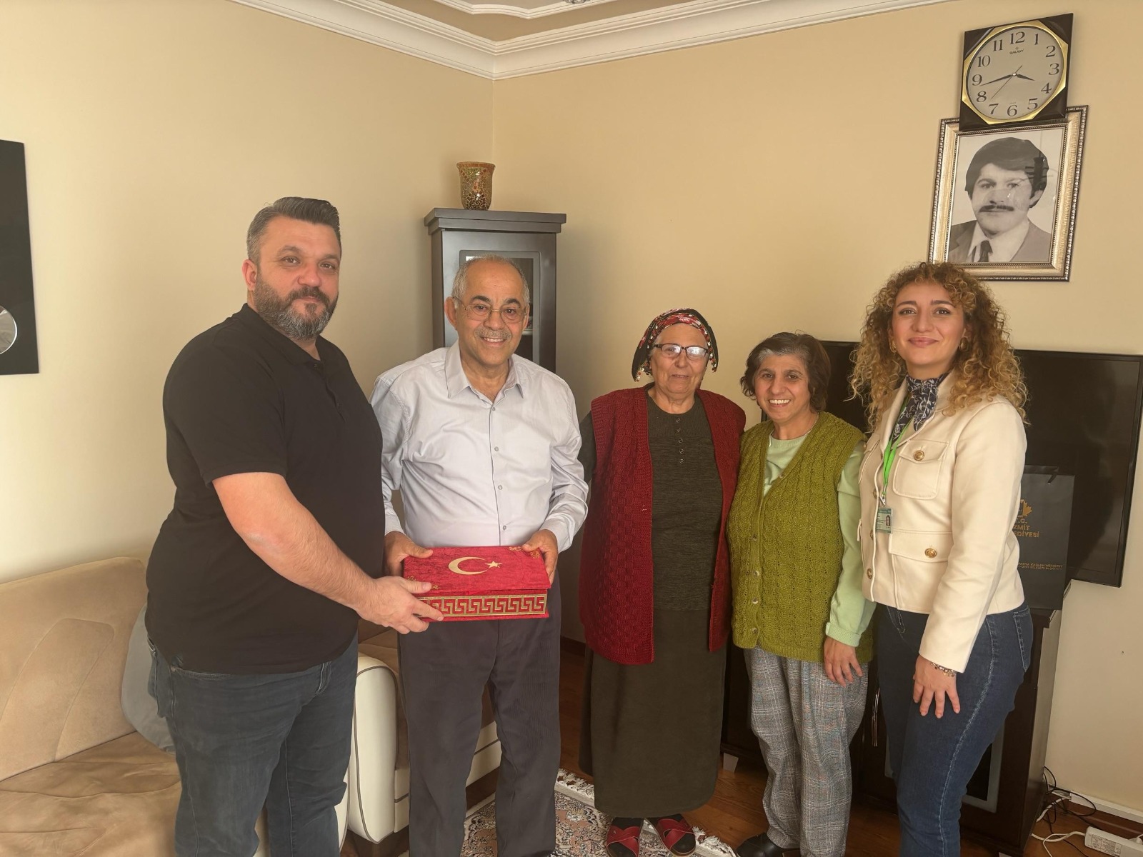 Izmit Belediyesinden Körfez'deki Kibris Gazilerine Vefa Ziyareti (2)