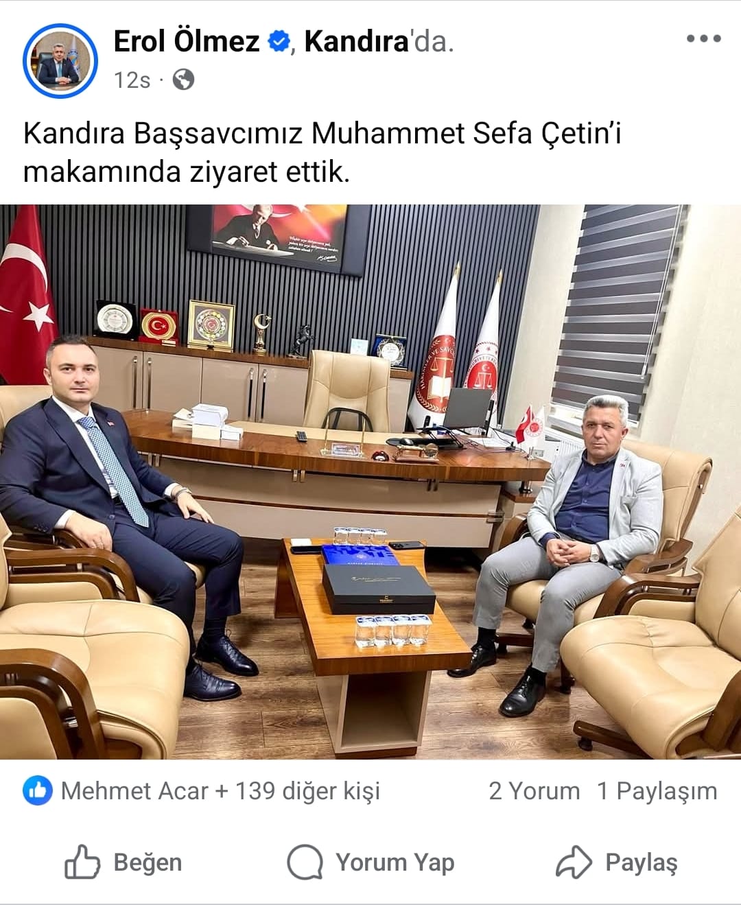 Kandıra Belediye Başkanı Erol Ölmez'den Süpriz Ziyaret 1