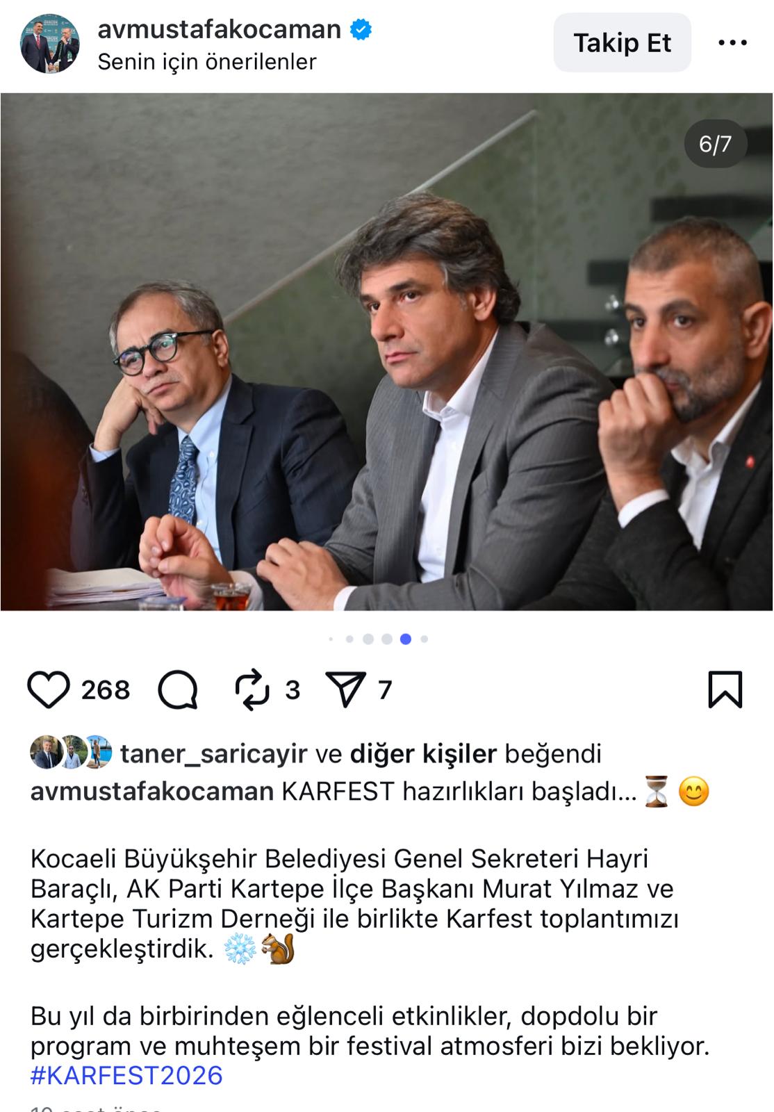 Karfest Hazırlık Toplantısında Ak Parti Ağırlığı Tepki Çekti 1