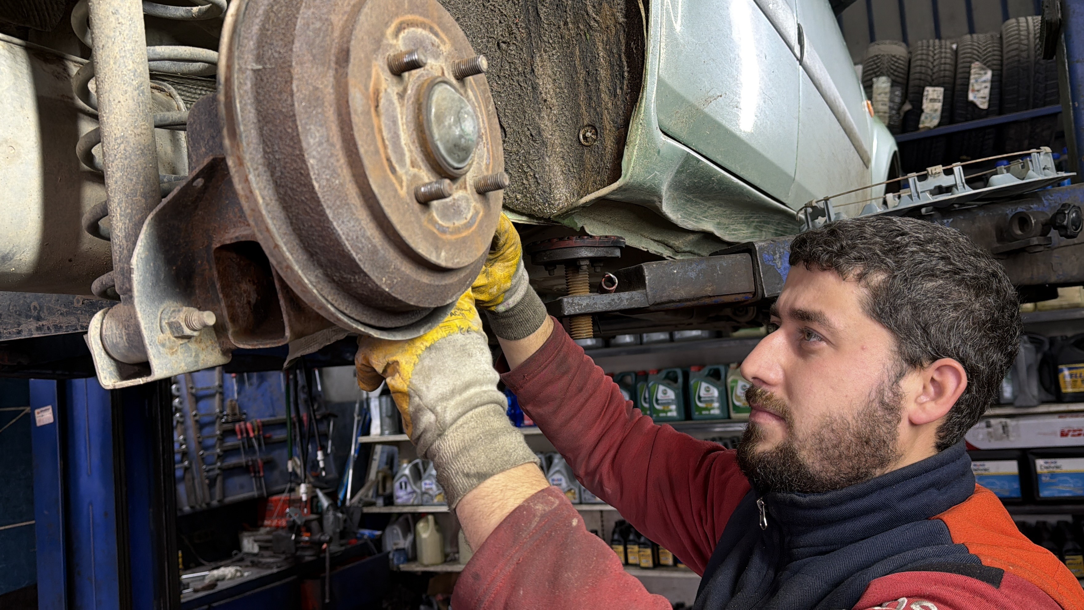 Kış Lastiği Tarihi Öne Alındı, Lastikçilerde Yoğunluk Yaşandı (2)