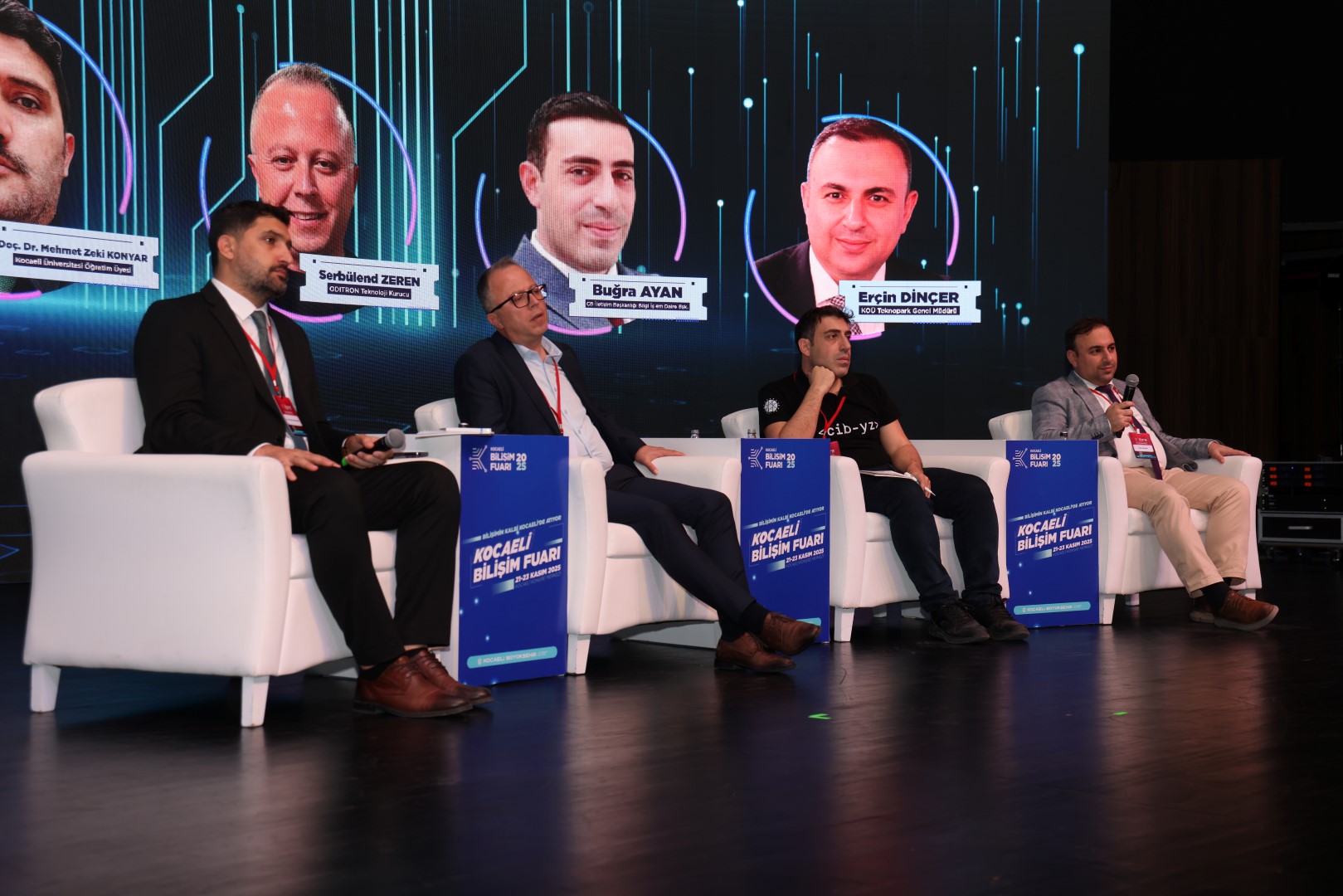 Kocaeli Bilişim Fuarı’nda “Yapay Zekâ Çağı’nda Siber Güvenlik” Paneline Yoğun İlgi (7)