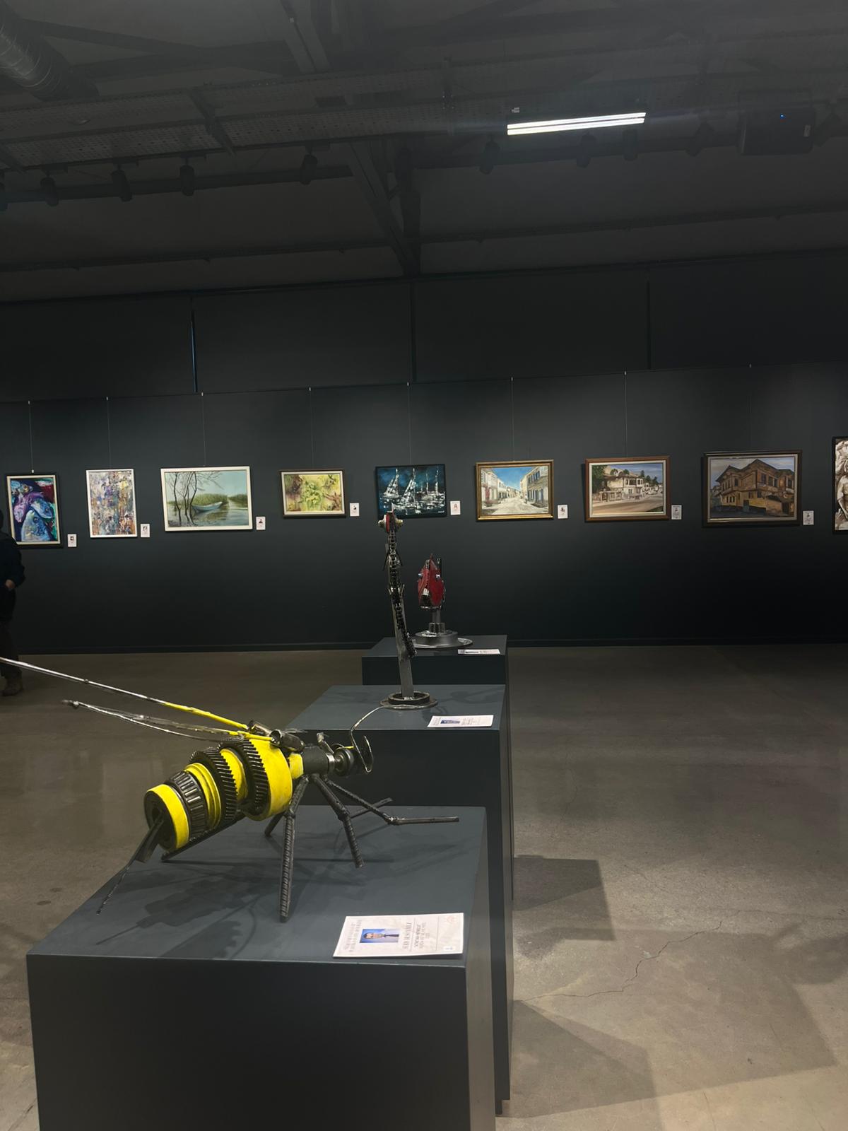 Kocaeli’de Dikkat Çeken Sergi Öğretmenlerin Eserleri Sanatseverlerle Buluştu (1)-1