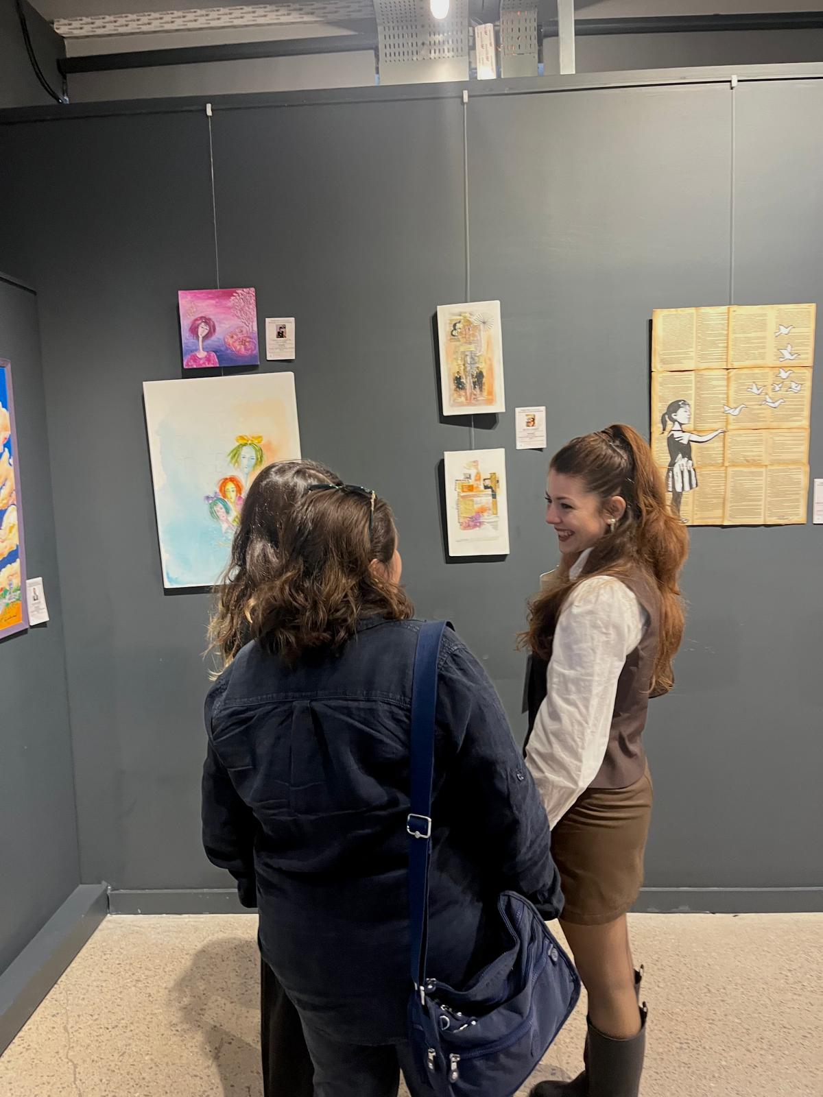 Kocaeli’de Dikkat Çeken Sergi Öğretmenlerin Eserleri Sanatseverlerle Buluştu (3)