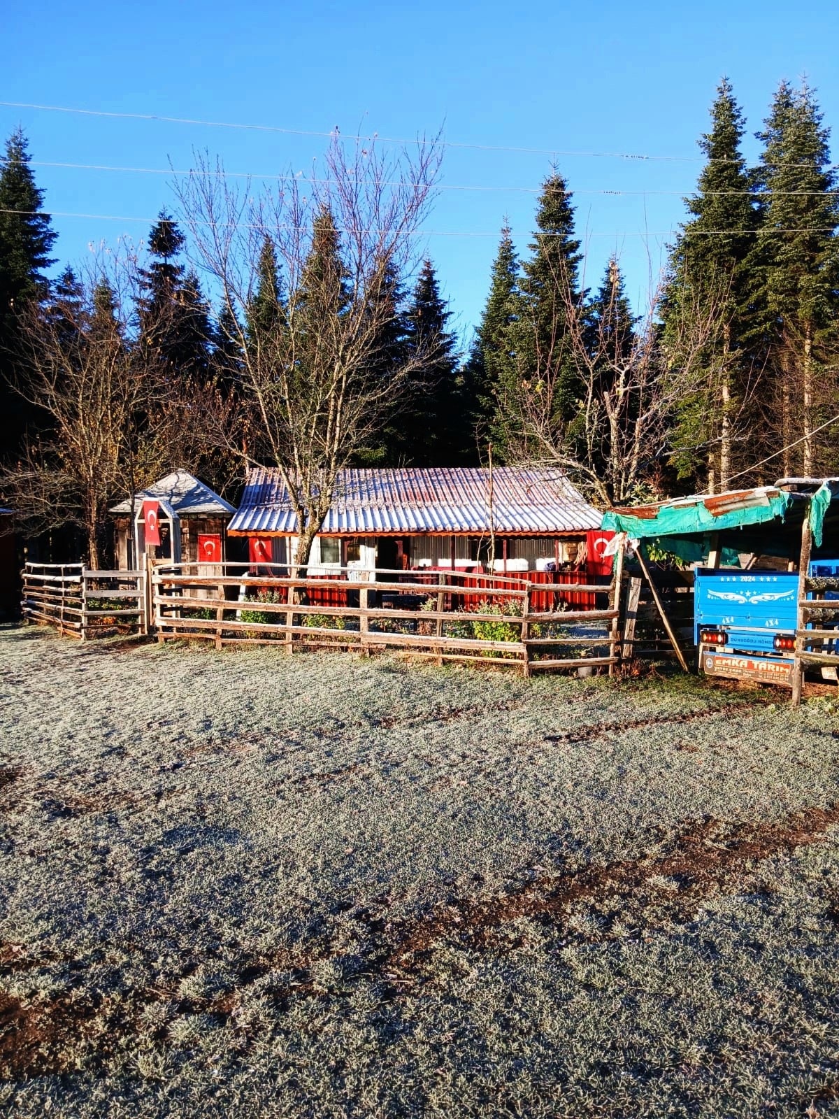 Komşuya Yılın İlk Karı Düştü! 01