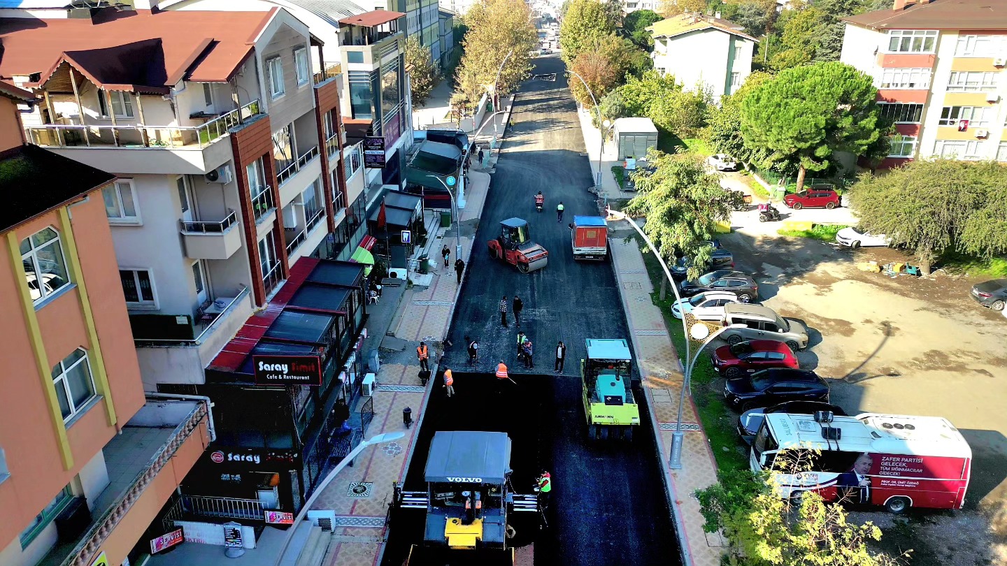 Körfez’de Asfalt Mesaisi Hafta Sonu Da Sürdü (2)