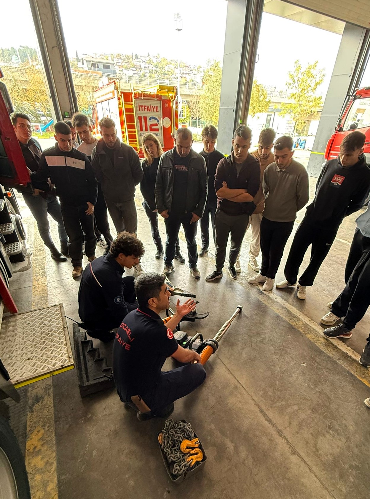 Koü’lü İtfaiyeci Adaylarından Kocaeli İtfaiyesi’ne Teknik Ziyaret (3)