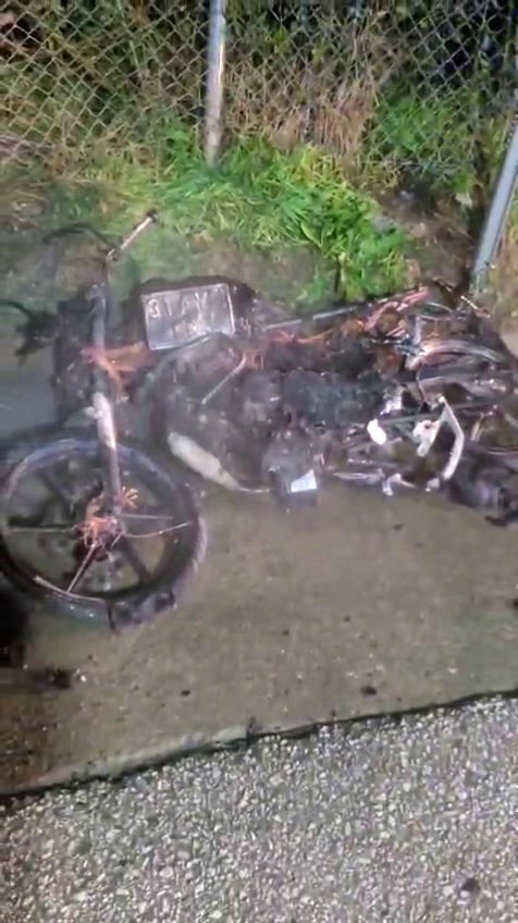 Otomobil İle Motor Çarpıştı! 1'I Ağır 2 Yaralı 03