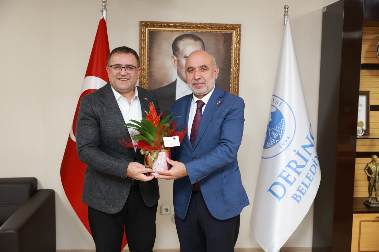 Saadet Partisi’nden Sertif Gökçe’ye Nezaket Ziyareti 2