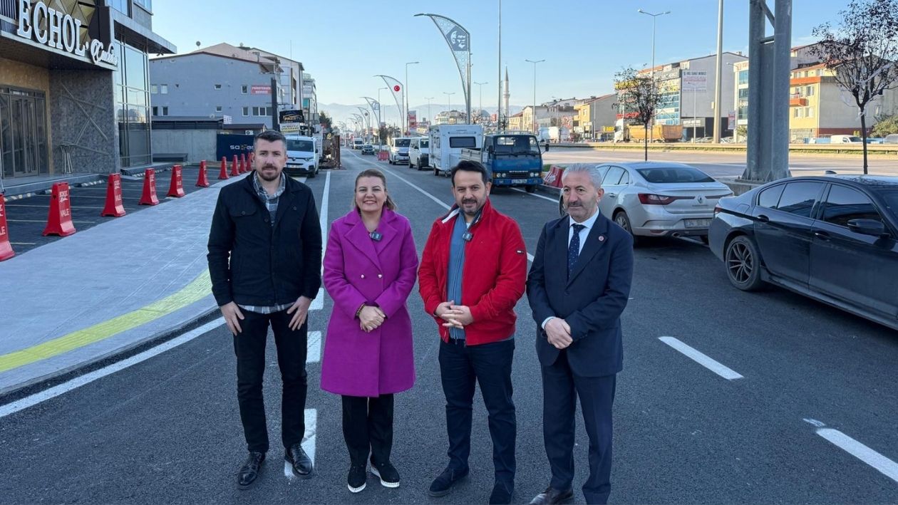 Şehit Ali İhsan Çakmak Caddesi Işıl Işıl! Hürriyet Çalışmayı Yerinde İnceledi (1)