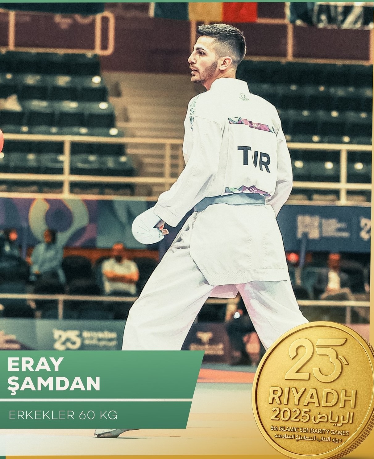 Suudi Arabistan’ın Başkenti Riyad’da Düzenlenen 6. İslami Dayanışma Oyunları’nda Milli Karateci Eray Şamdan Altın Madalya Kazanarak Hem Kocaeli’yi Hem Türkiye’yi Gururlandırdı (2)