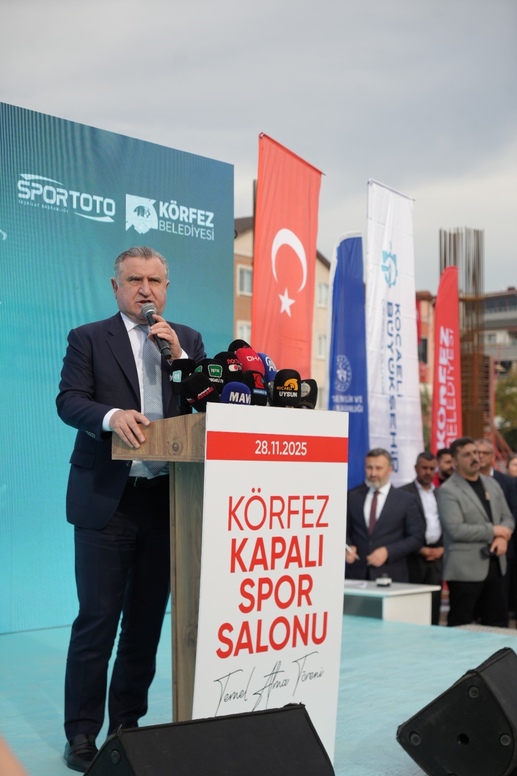 Temelleri Atıldı! Kocaeli’de Sporun Yeni Üssü Yükseliyor 01