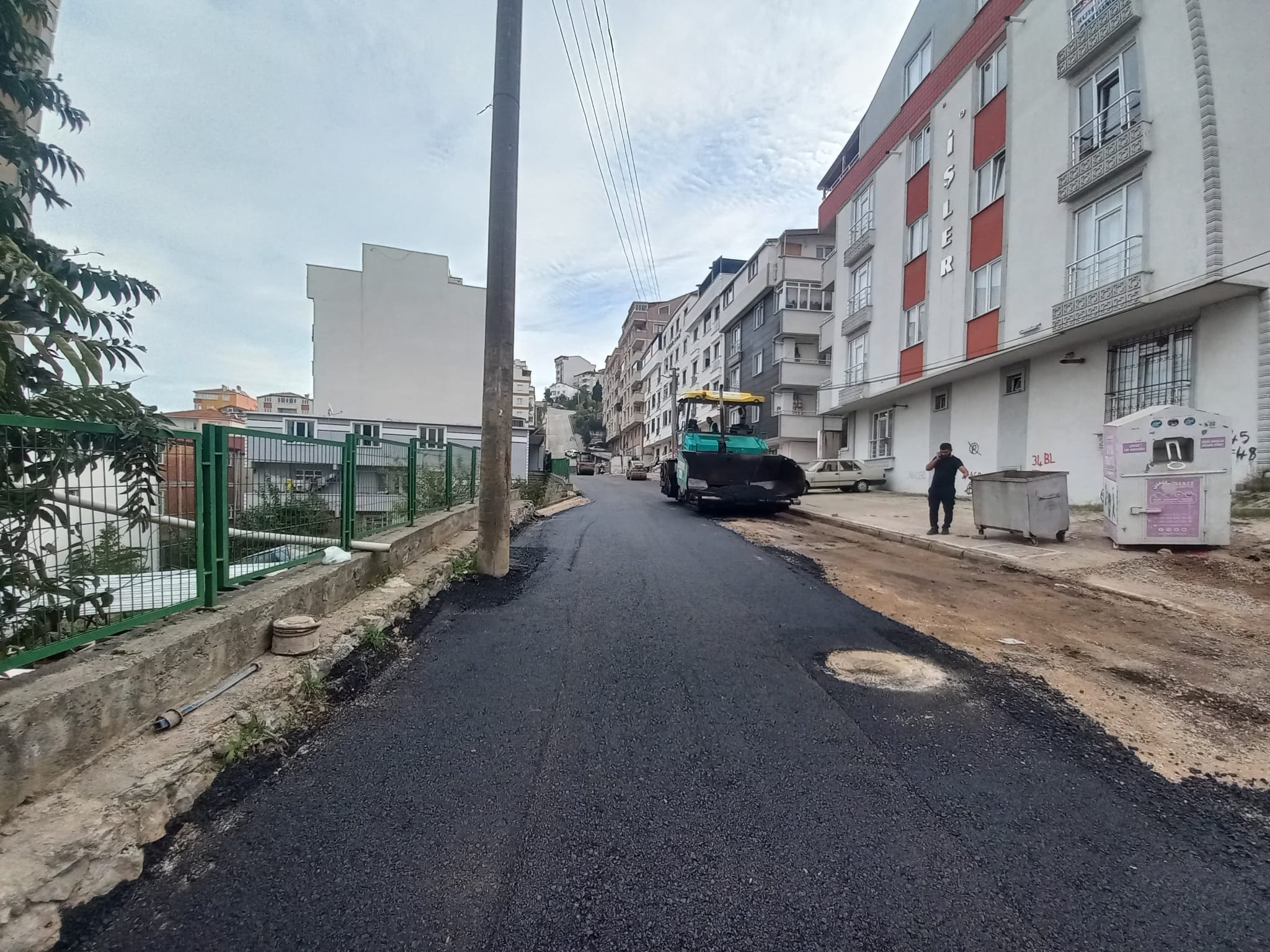 Vatandaşların Konforlu Ulaşımı Için Binder Asfalt Serimi Tamamlandı 1