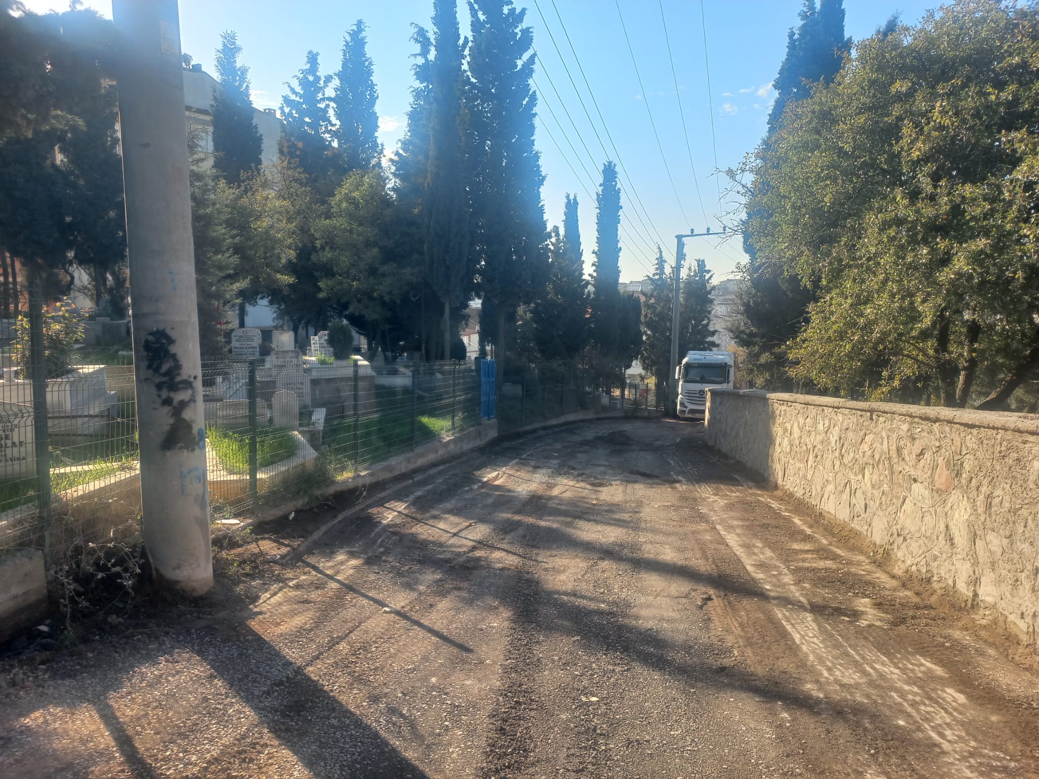 Vatandaşların Konforlu Ulaşımı Için Binder Asfalt Serimi Tamamlandı 2