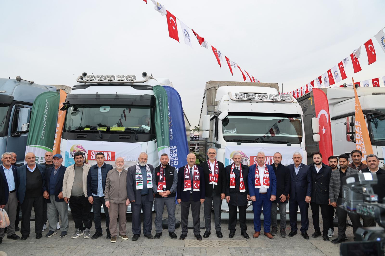 10 Tır Yardım Dualarla Yola Çıktı (5)