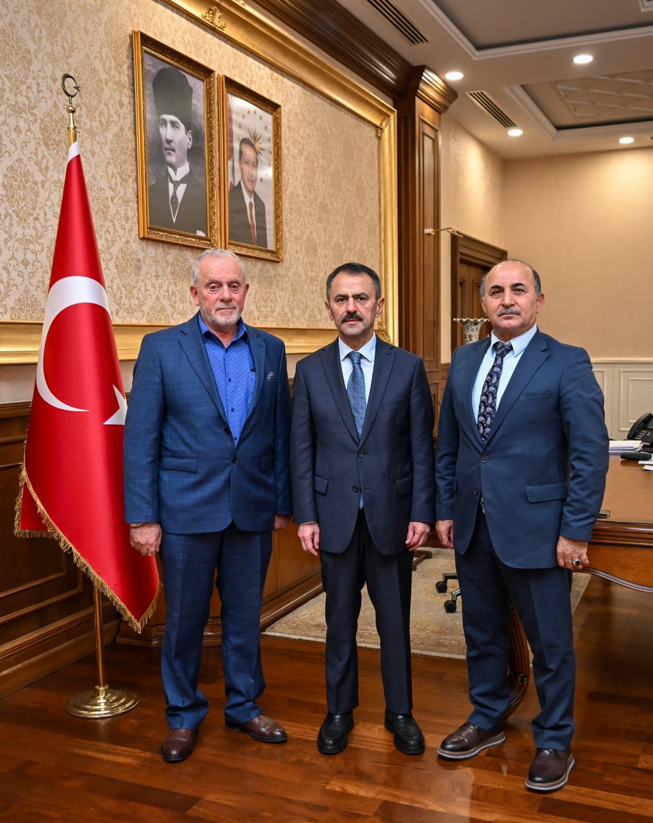 Aksa Camii Derneği’nden Vali İlhami Aktaş’a Ziyaret