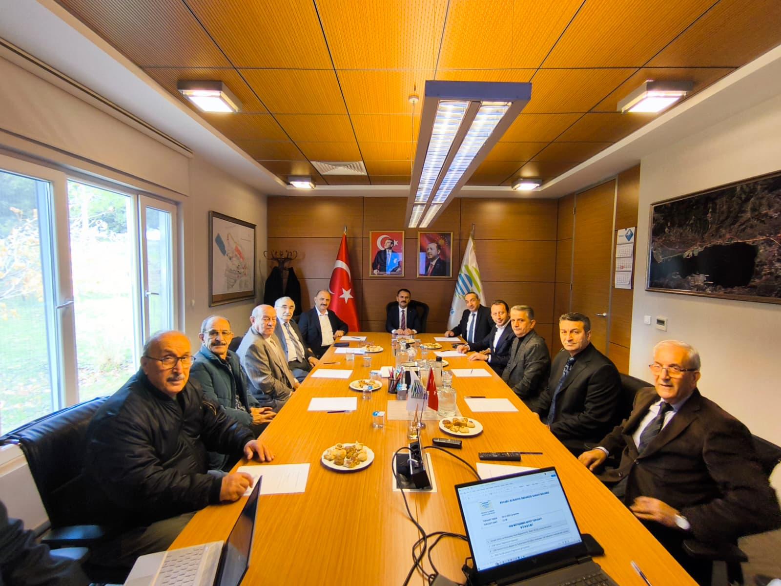 Alikahya Osb Müteşebbis Heyeti Vali İlhami Aktaş Başkanlığında Toplandı