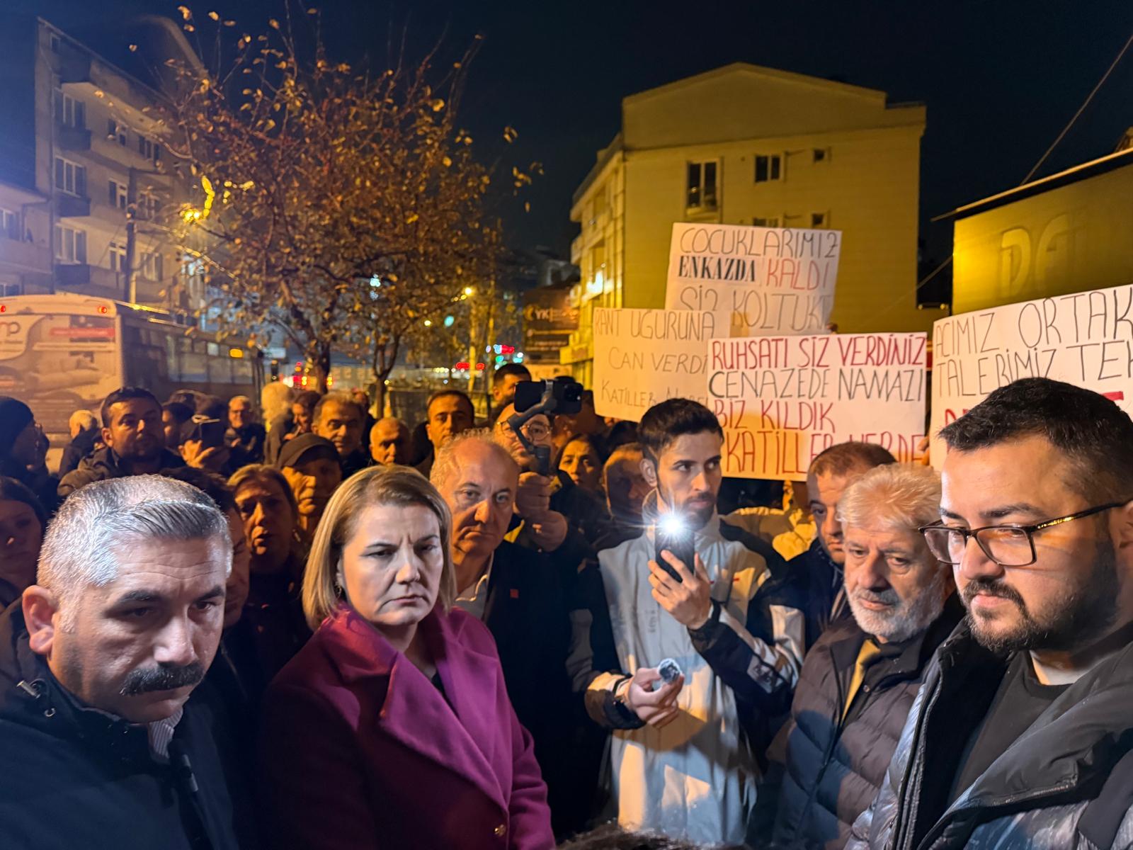 Arslan Apartmanı Mağdurlarının Yanındayız, Sorumlular Hesap Vermeli (4)