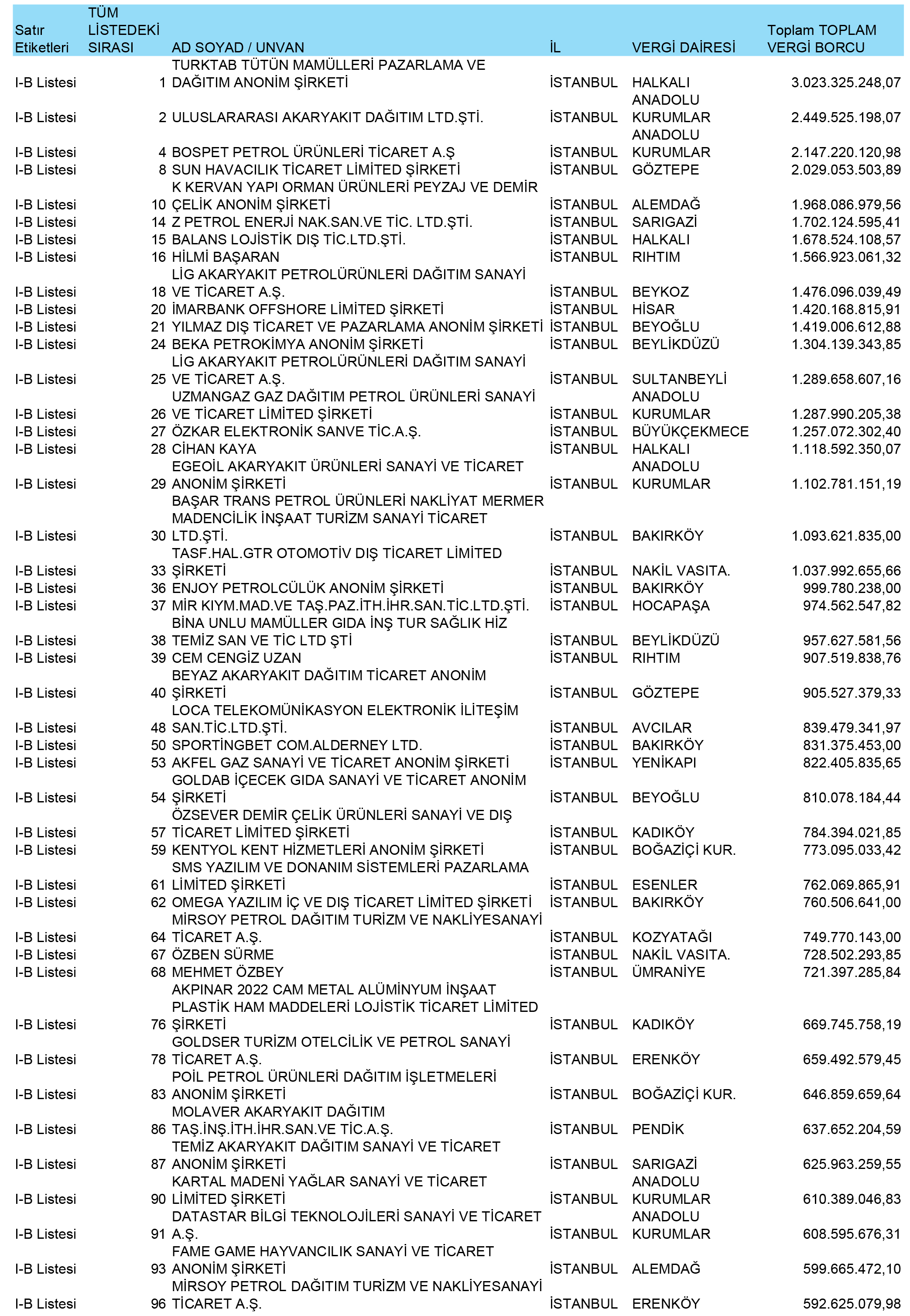 B Istanbul Vergi Yüzsüzleri 1 1