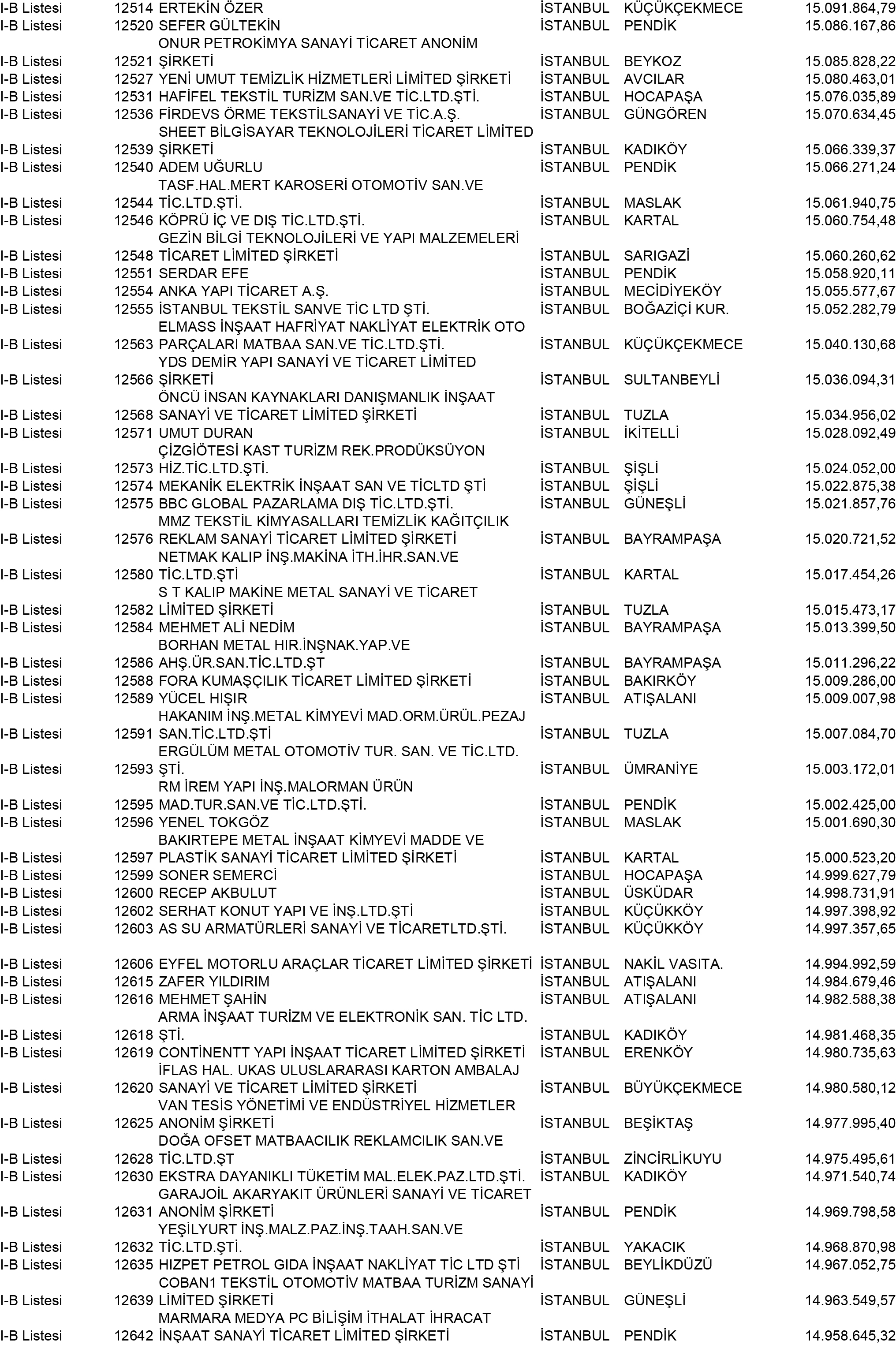 B Istanbul Vergi Yüzsüzleri 113 1