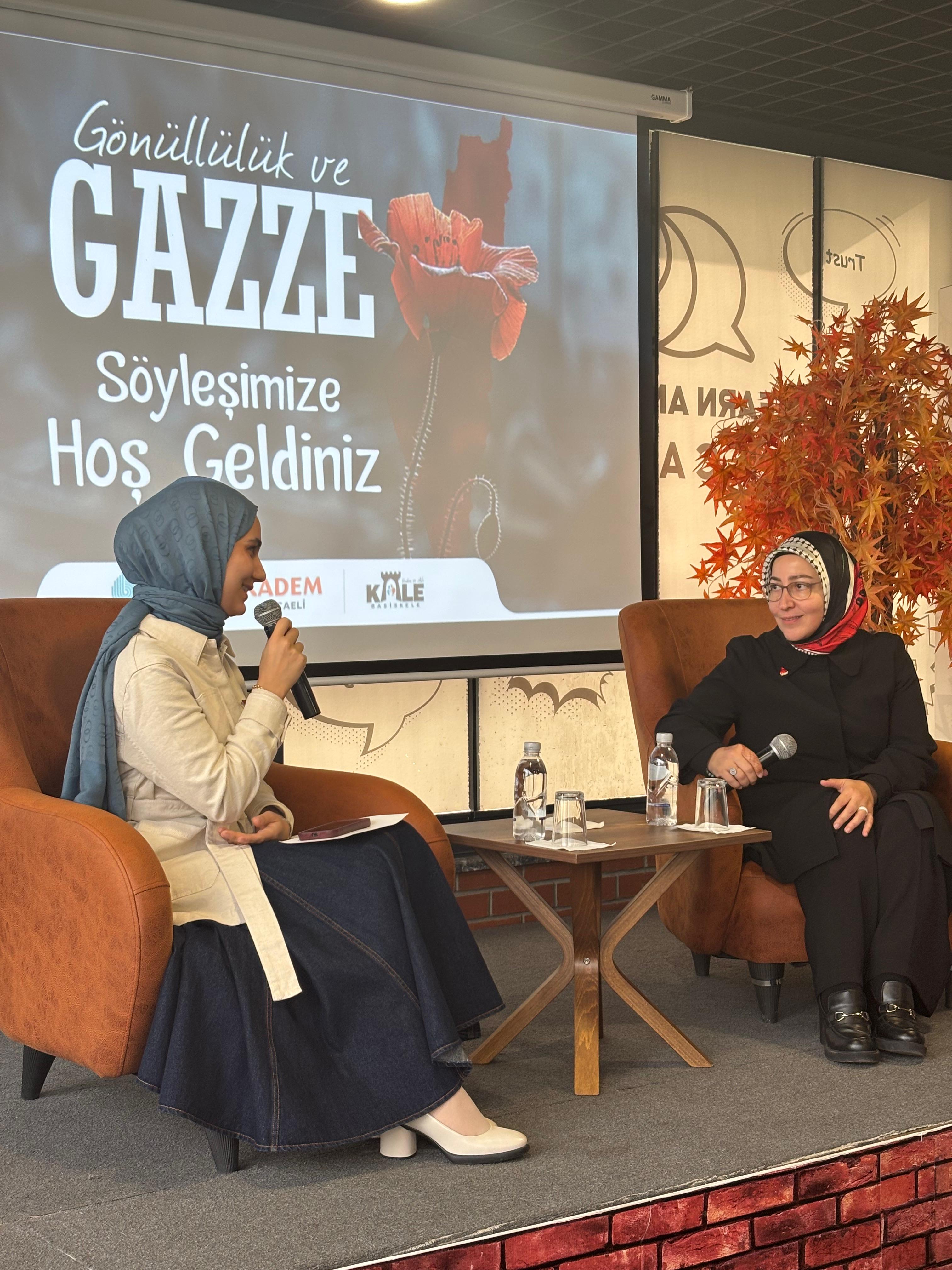 Başiskele’de “Gönüllülük Ve Gazze” Söyleşisine Yoğun İlgi 1