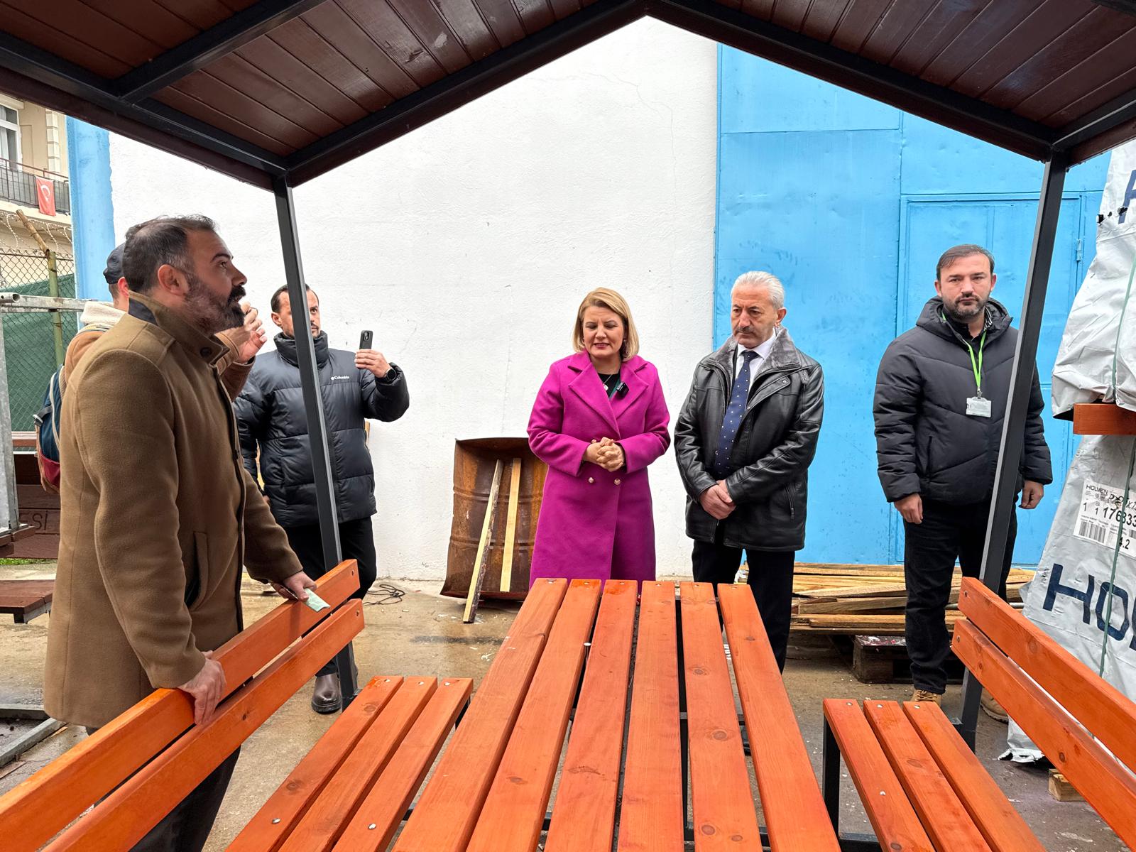 Baskan Hürriyet Park Ve Bahçeler Müdürlügü Santiyesini Inceledi (5)