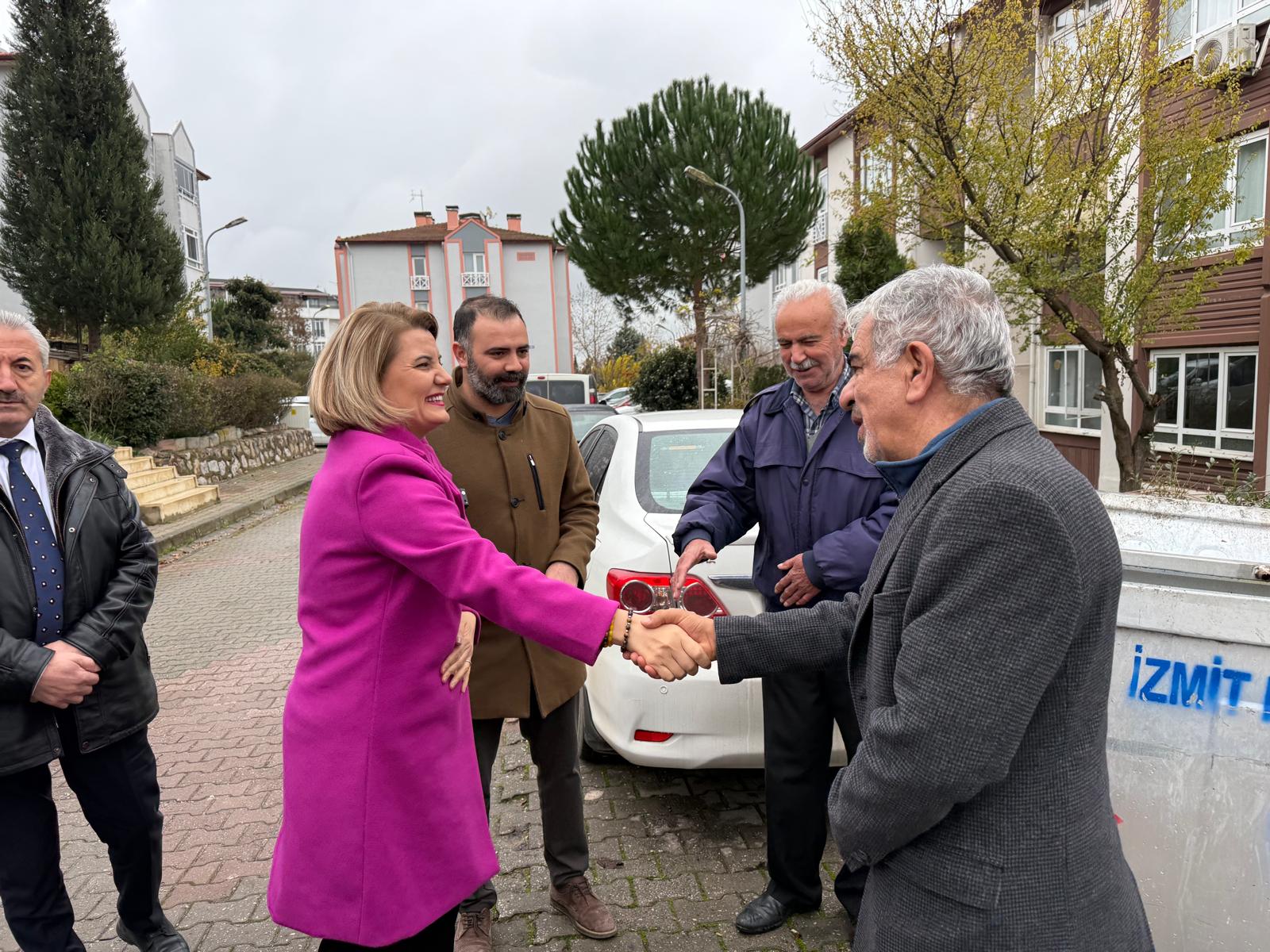 Baskan Tesekkür Ederken