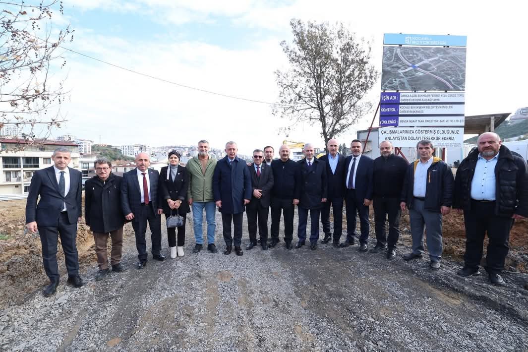 Büyükakın, Eskihisar Kavşağı'nda Son Durumu Inceledi (5)