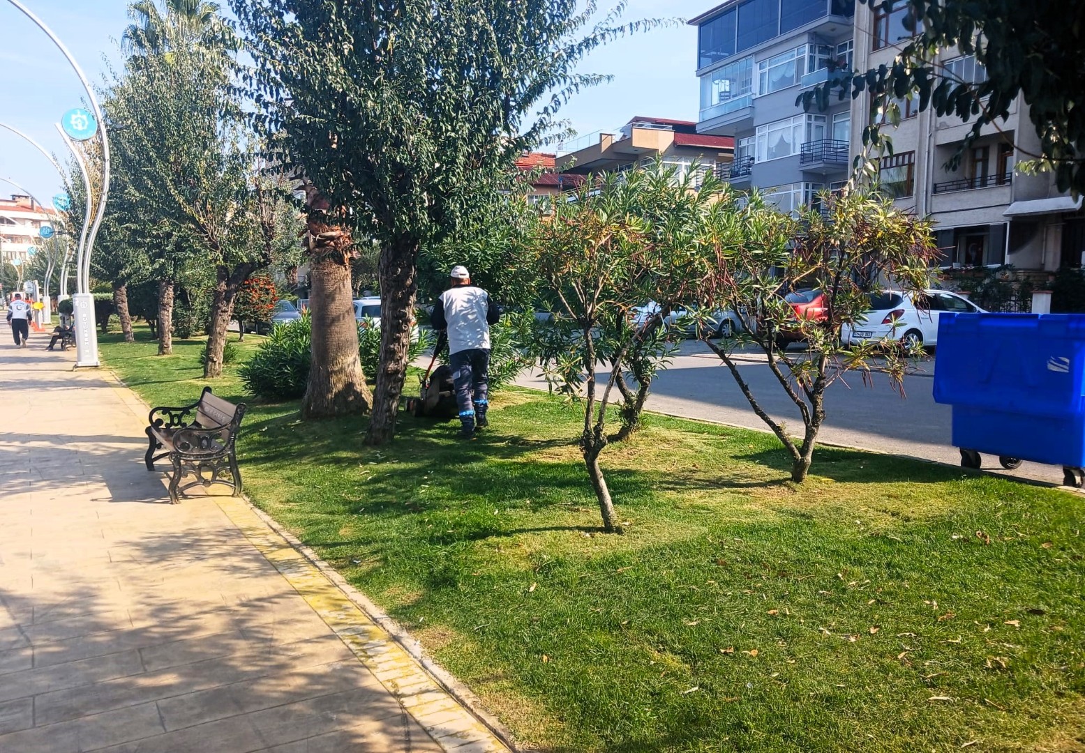 Büyükşehir'den Yeşil Alanlara Özel Bakım (9) (Large)