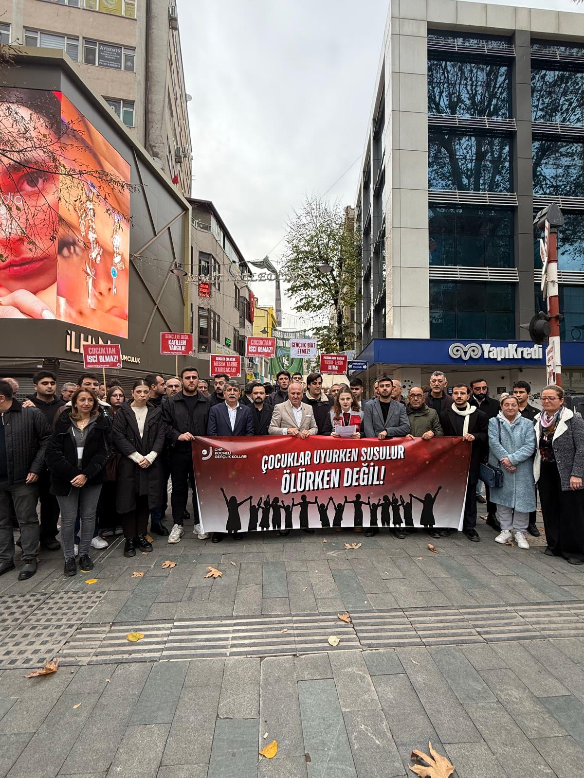 Chp Kocaeli Gençlik Kolları’ndan Mesem Tepkisi “Çocuklar Atölyelerde Değil Okullarda Olmalı” (1)-2