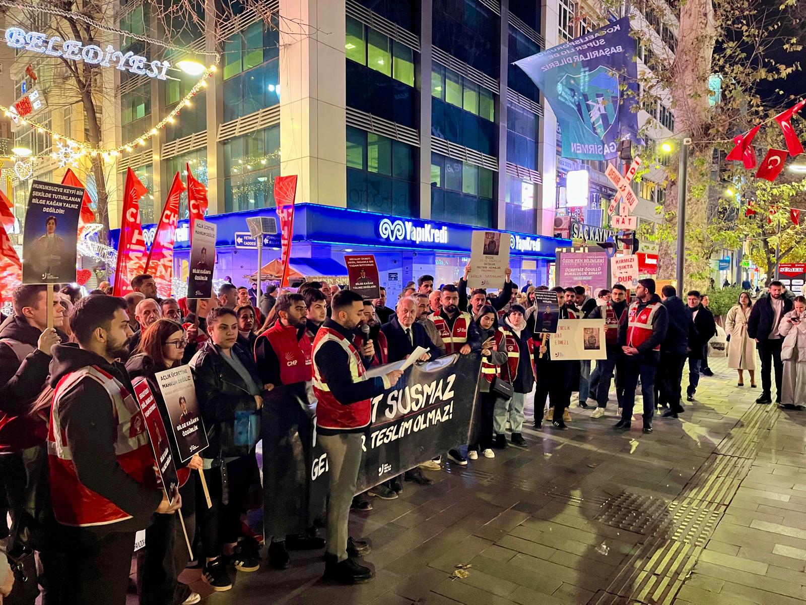 Chp’li Arcan “Asgari Ücret Protestosu Yapan Gençler Yalnız Değil” (3)