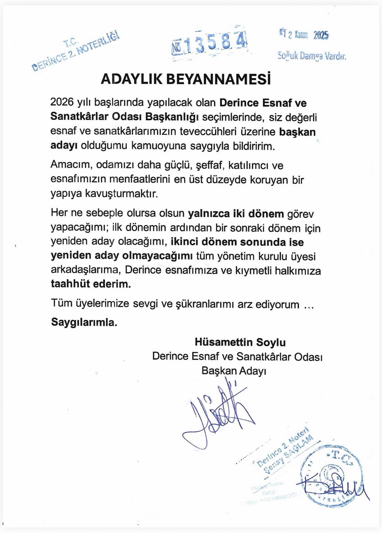 Derince’de Esnaf Odalarında Yeni Bir Dönem Başlıyor! 1