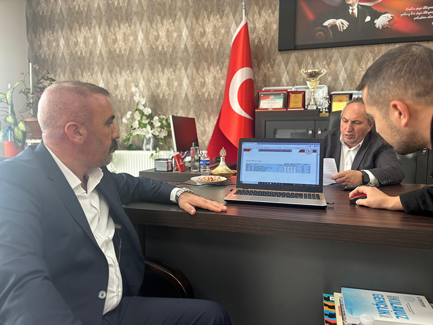 Dilovası Mhp'den Spor Müdürü Murat Babaoğlu’na Ziyaret 1