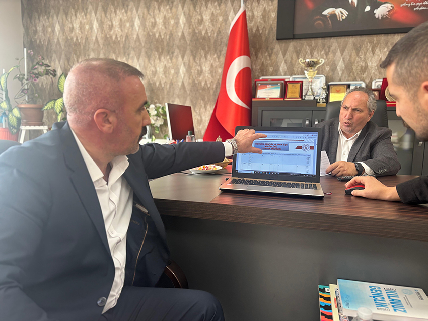 Dilovası Mhp'den Spor Müdürü Murat Babaoğlu’na Ziyaret 2