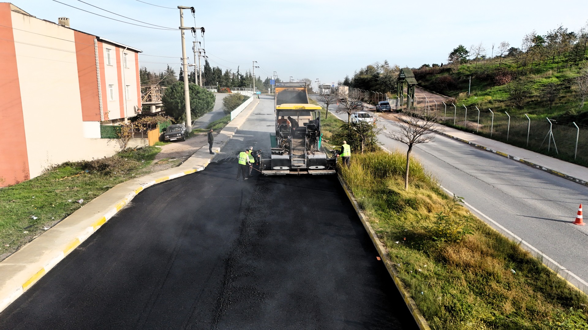 Gebze Anadolu Caddesi'ne Büyükşehir Eli Değdi (1)