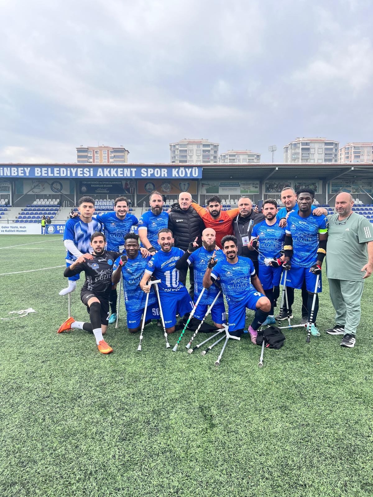 Gebze Belediyesi Ampute Takımı Şampiyonu Mağlup Etti 2