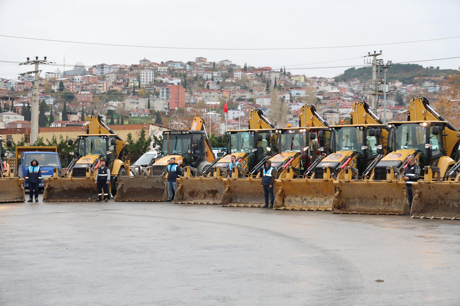 Gebze Kar Teyakkuzuna Geçti! 1