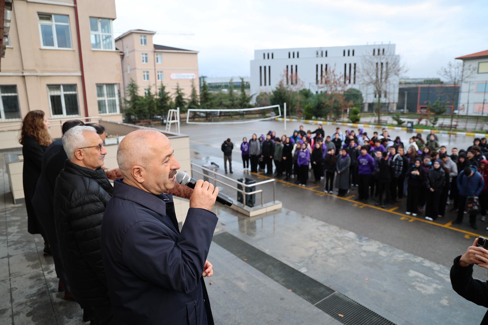 Gebze Protokolü Yücel Boru Fen Lisesi’ni Ziyaret Etti 5