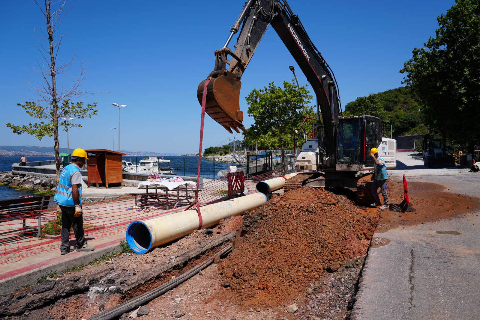 Halidere’de Altyapi Çalişmalari Tüm Hiziyla Devam Edi̇yor (10)
