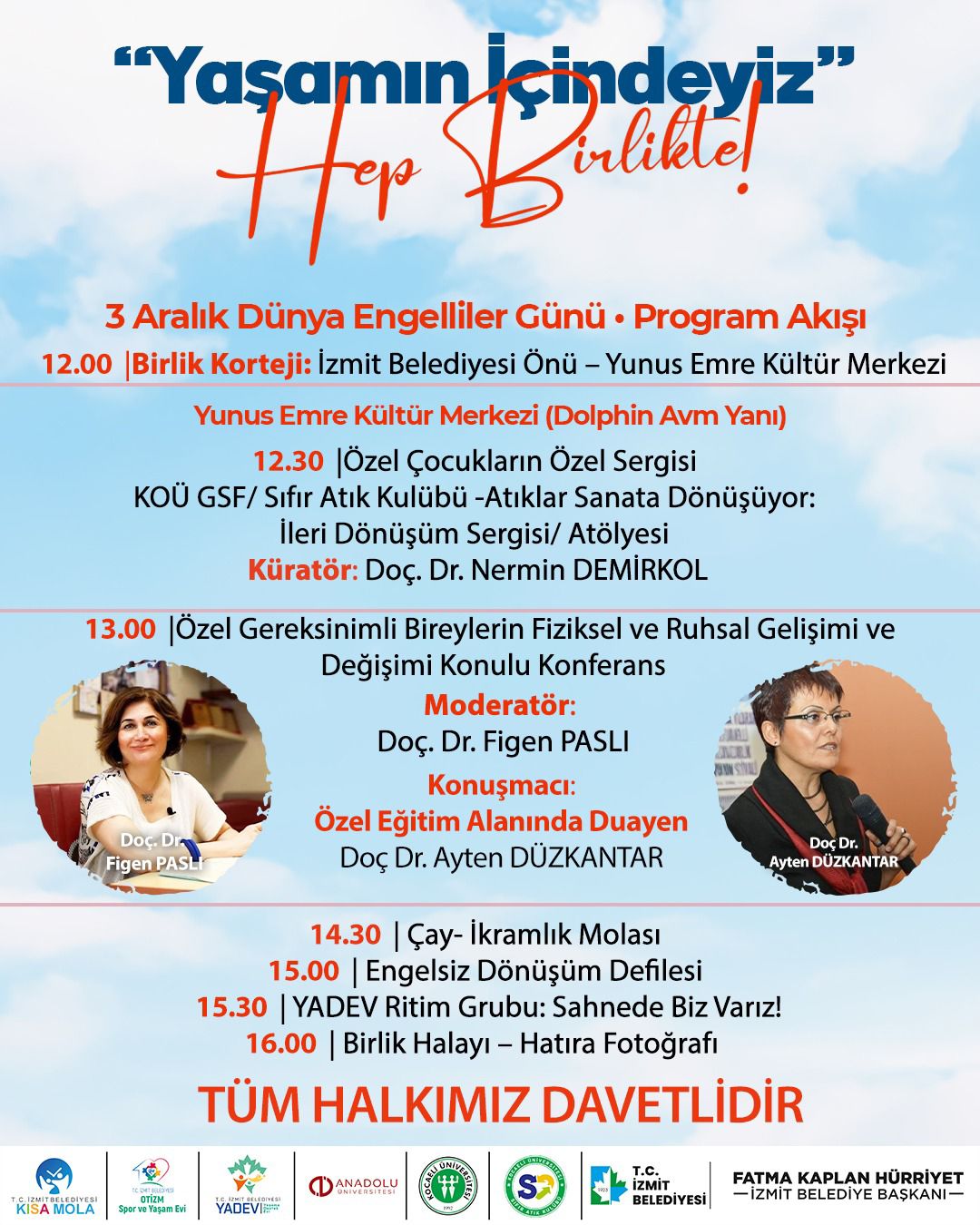 İzmit’te 3 Aralık Için Anlamlı Buluşma Hep Birlikte Yaşamın Içindeyiz (2)