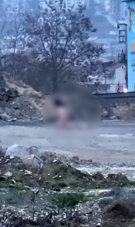 İzmit’te Köprü Altında Çıplak Şahıs Paniği (1)-1