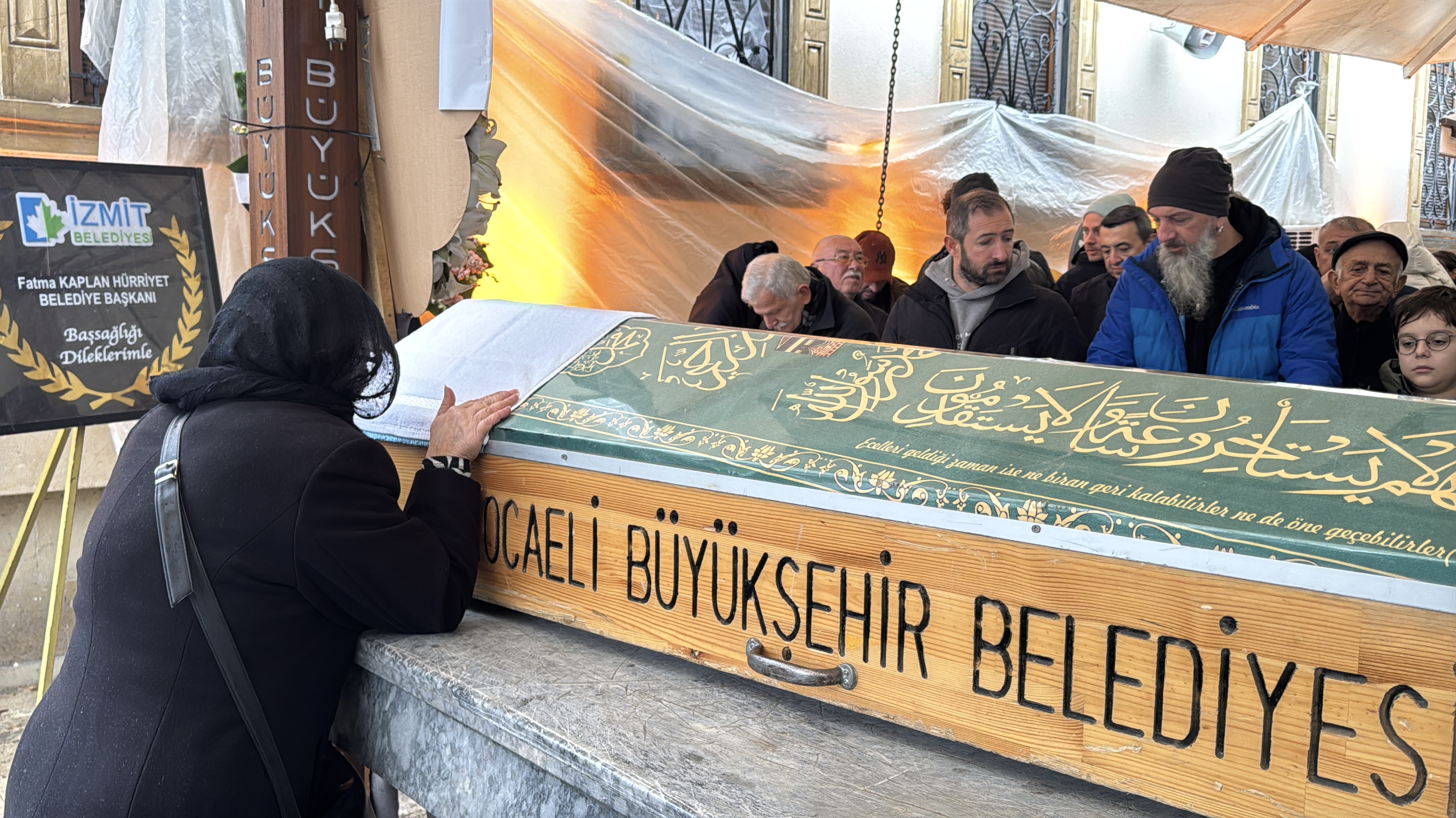 İzmit’te Son Yolculuğuna Uğurlandı (2)