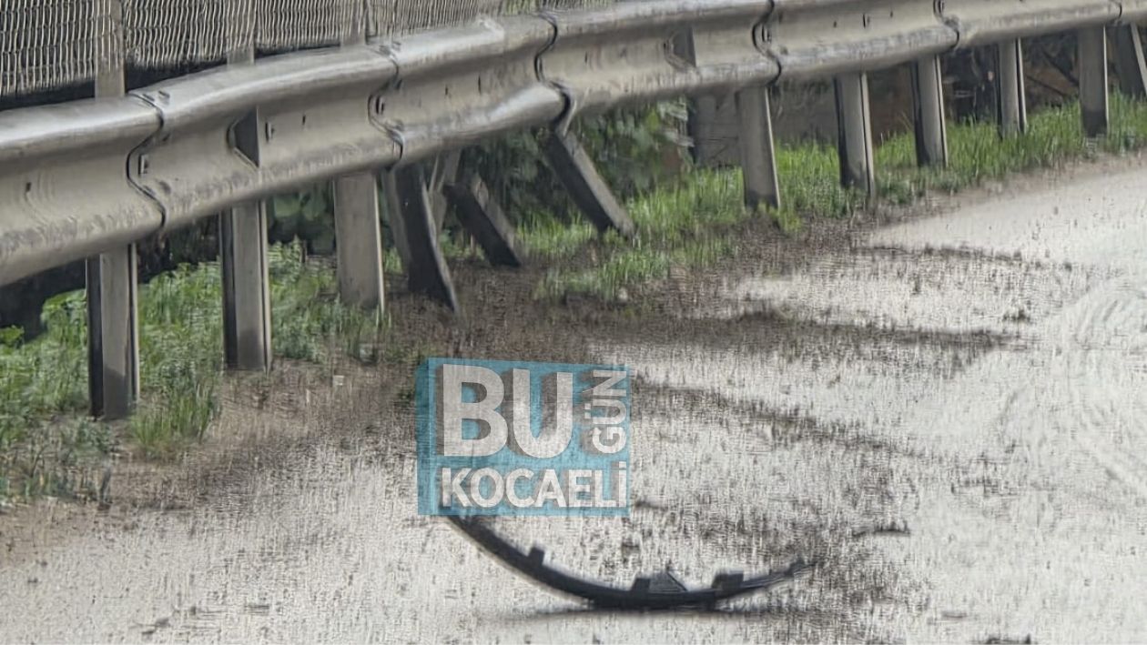 İzmit'te Trafik Kazası! Genç Sürücü Hastaneye Kaldırıldı 1