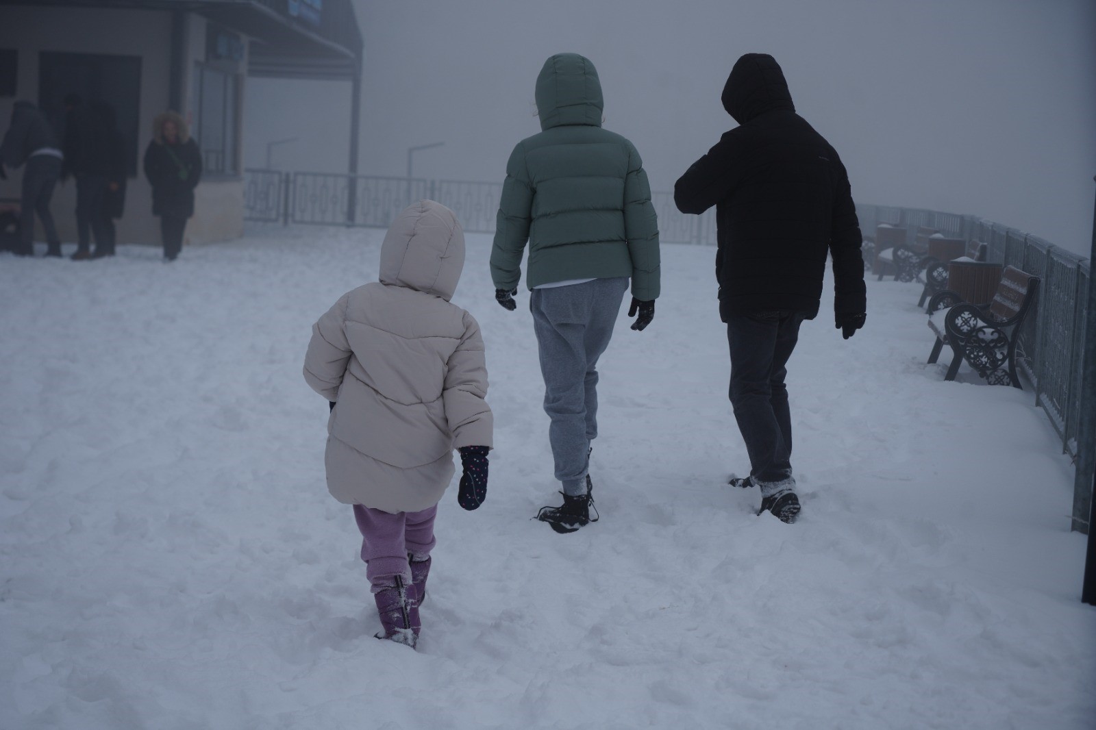 Kartepe’de Kar Kalınlığı 10 Santimetreyi Aştı! 07
