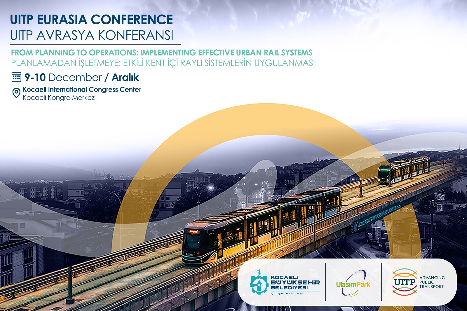 Kocaeli, Uitp Avrasya 2025 Ile Uluslararası Ulaşım Sahnesine Çıkıyor