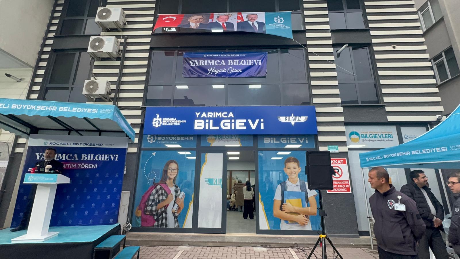 Kocaeli’de Eğitime Yeni Yatırım Yarımca Bilgievi Hizmete Açıldı (5)