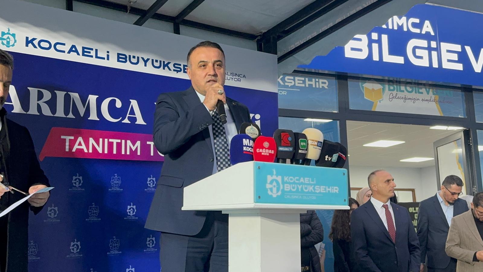 Kocaeli’de Eğitime Yeni Yatırım Yarımca Bilgievi Hizmete Açıldı (6)