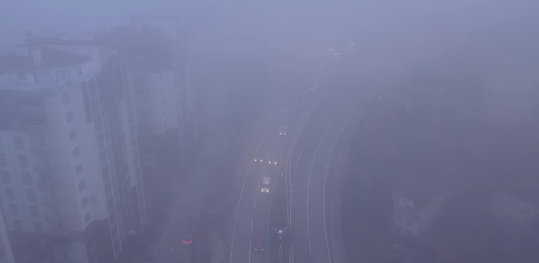 Kocaeli’de Yoğun Sis Kartpostallık Manzaralar Oluşturdu 06