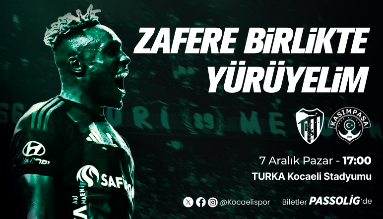 Kocaelispor, Kasımpaşa Maçı İçin Tek Yürek Hazırlanıyor (1)