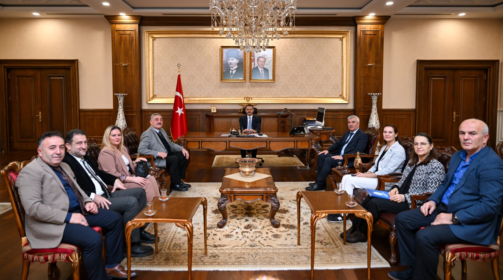 Körfez Kent Konseyi’nden Vali İlhami Aktaş’a Nezaket Ziyareti