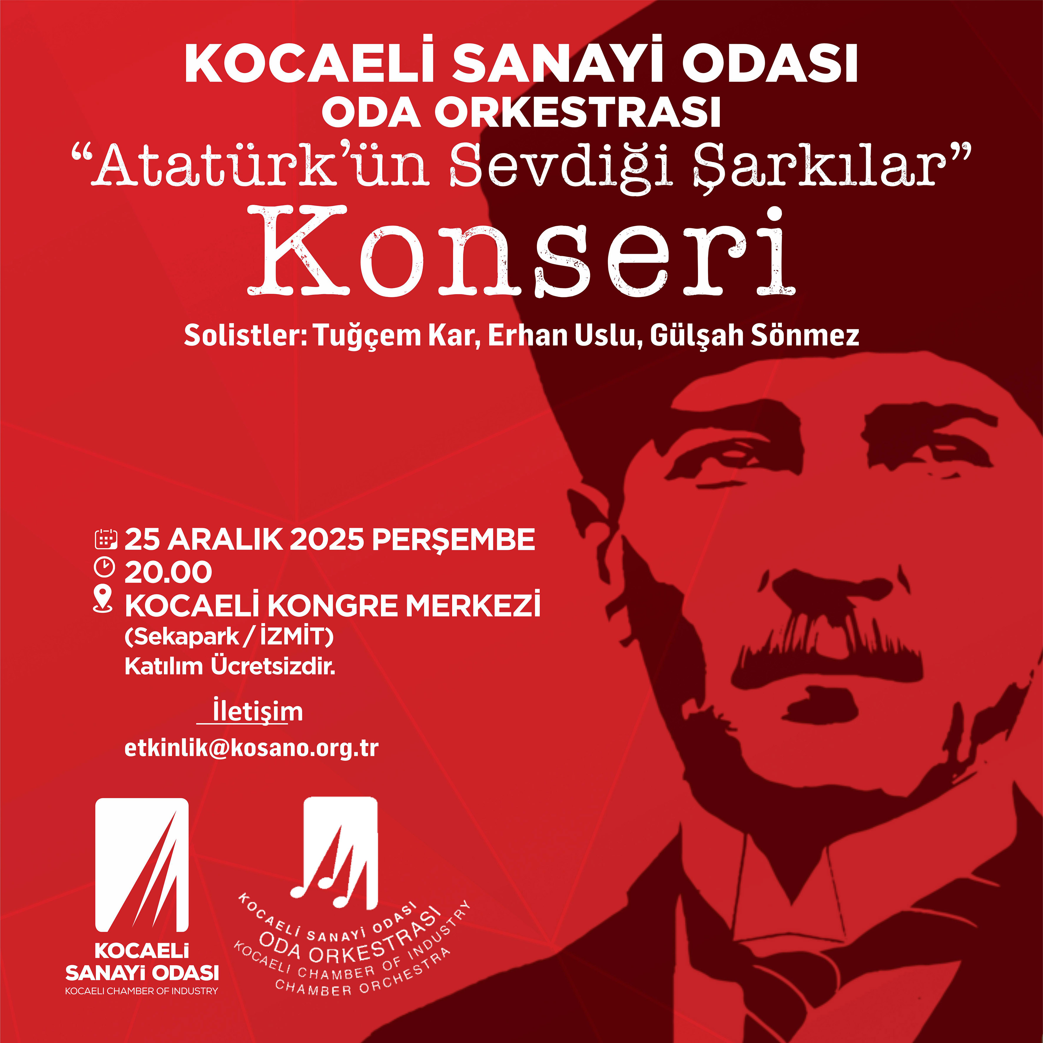 Kso, Atatürk'ün Sevdi̇ği̇ Şarkilar Konseri̇